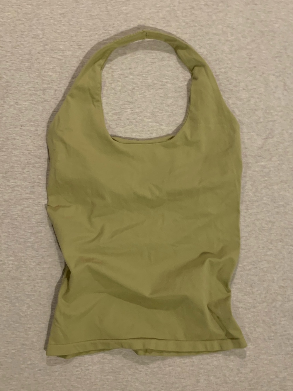 Free People Olive Green Scoop Neck Tank Top